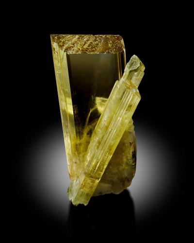 Spodumene (variety triphane)<br />Dara-i-Pech pegmatite, Chapa Dara District, Kunar Province (Konar), Afghanistan<br />8 x 11 x 20 cm<br /> (Author: MIM Museum)