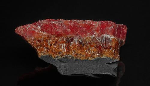 Rhodochrosite<br />N'Chwaning mining area, Kuruman, Kalahari manganese field (KMF), Northern Cape Province, South Africa<br /><br /> (Author: am mizunaka)