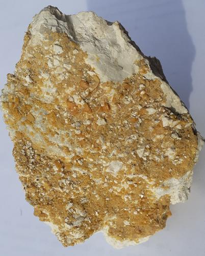 Wulfenite<br />Helena Mine, Crna (Schwarzenbach), Meica Municipality, Carinthia Region, Slovenia<br />11 x 7 cm<br /> (Author: Volkmar Stingl)