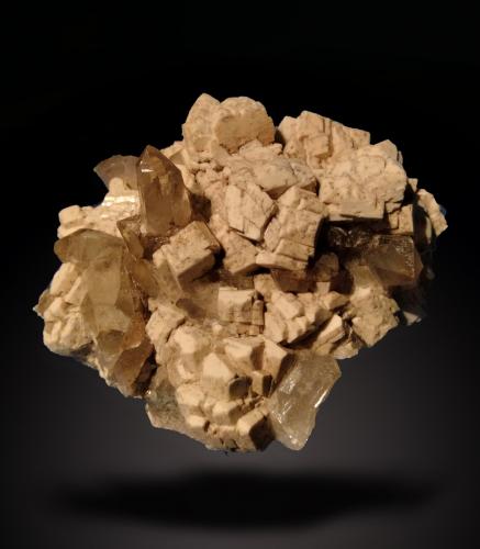 Orthoclase and Quartz<br />Los Taberneros Quarry, (La Cabrera pluton), Los Taberneros, El Berrueco, Comarca Sierra Norte, Community of Madrid, Spain<br />113 mm x 94 mm x 47 mm<br /> (Author: Firmo Espinar)