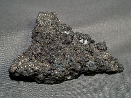 Löllingite on Arsenic<br />Glasberg Quarry, Nieder-Beerbach, Mühltal, Darmstadt-Dieburg, Darmstadt, Hesse/Hessen, Germany<br />6.5x4x1.3 cm''s<br /> (Author: Joseph DOliveira)