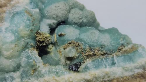 Hemimorfita.<br />79 Mine, Chilito, Hayden area, Banner District, Dripping Spring Mountains, Gila County, Arizona, USA<br />9x5 cm.<br /> (Autor: panchito28)