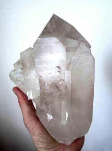 Quartz<br />Minas Gerais, Brazil<br />Crystal size 18,5 cm<br /> (Author: Tobi)