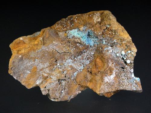 Alofana [Allophane]<br />Cala Mines, Cala, Comarca Sierra de Huelva, Huelva, Andalusia, Spain<br />9 x 6 cm.<br /> (Autor: Antonio P. López)