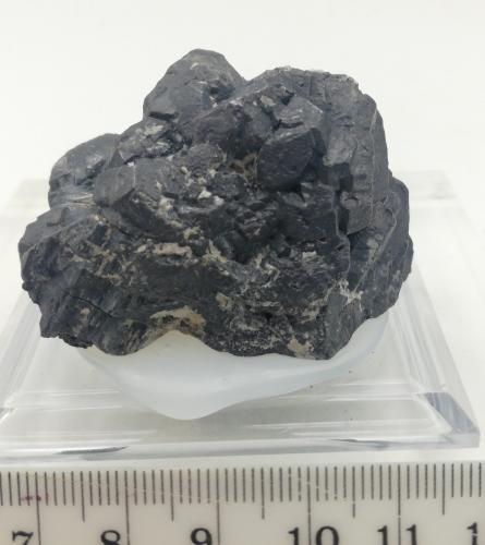 Galena<br />San Vicente Mine, Lucena del Cid, Comarca Alcalatén, Castellón / Castelló, Valencian Community / Comunitat Valenciana, Spain<br />52x42x33 mms<br /> (Autor: Adrian Pesudo)
