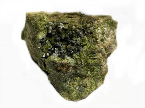 Epidota<br />Vallromanes, Comarca Vallès Oriental, Barcelona, Cataluña / Catalunya, España<br />4x3 cm<br /> (Autor: Emilio Téllez)