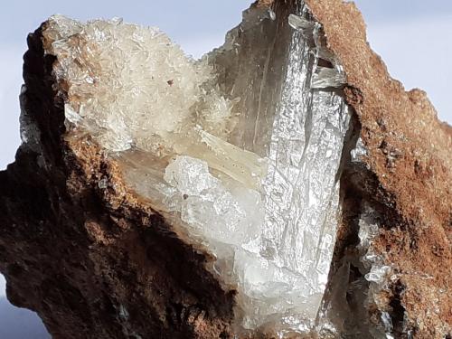 Aragonite<br />Magnesite deposit, Bürglkopf, Hochfilzen, Kitzbühel District, North Tyrol, Tyrol/Tirol, Austria<br />large xl 4,5 cm<br /> (Author: Volkmar Stingl)