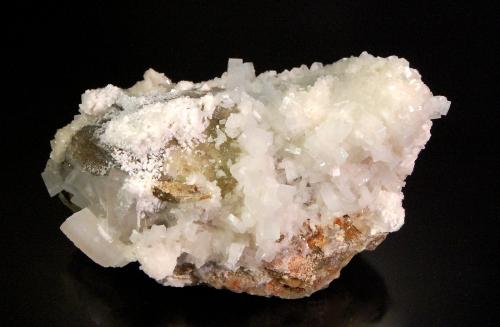 Barite<br />Moscona Mine, El Llano, Solís, Corvera de Asturias, Comarca Avilés, Principality of Asturias (Asturias), Spain<br />10.9 x 6.7 x 5.4 cm<br /> (Author: Michael Shaw)