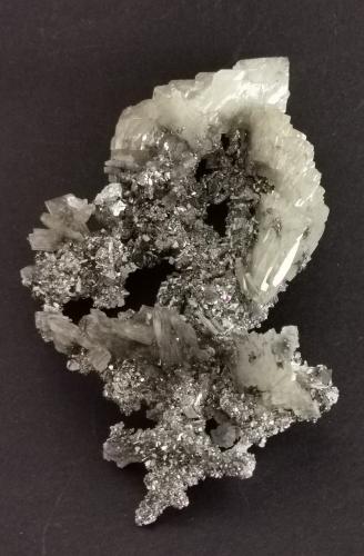 Baryte-Marcasite<br />Bou Nahas Mine, Oumjrane mining area, Alnif Commune, Tinghir Province, Drâa-Tafilalet Region, Morocco<br />5 cm x 9 cm<br /> (Author: Enrique Llorens)