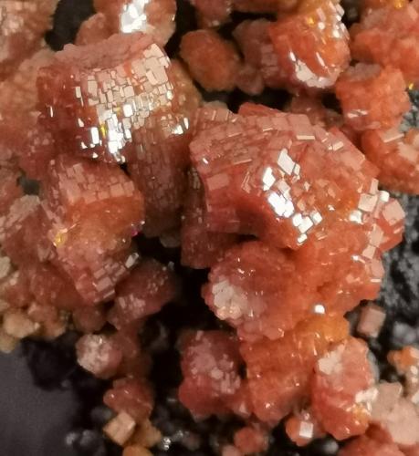 Vanadinite<br />Mibladen (Mibladen mining district), Midelt, Midelt Province, Drâa-Tafilalet Region, Morocco<br /><br /> (Author: Enrique Llorens)