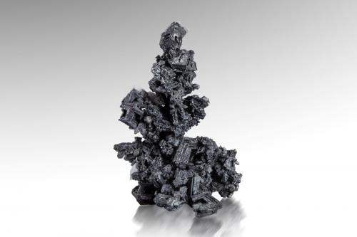 Aguilarite<br />Mina La Sirena, Guanajuato, Municipio Guanajuato, México<br />3 x 2 x 3 cm / main crystal: 1.0 cm<br /> (Author: MIM Museum)