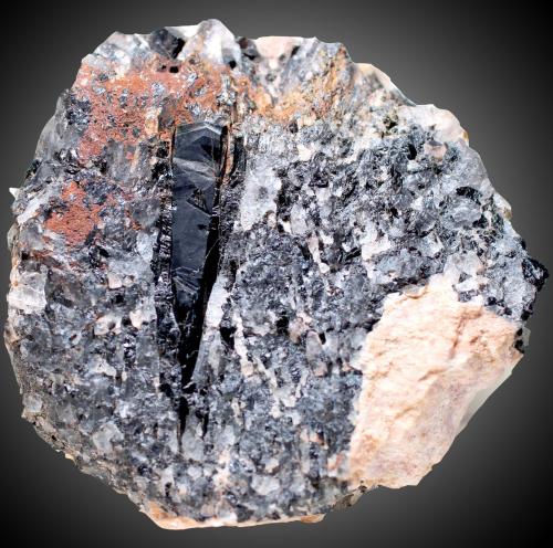 Foitita<br />Los Veneros area, Belvís de Monroy, Mancomunidad Campo Arañuelo, Cáceres, Extremadura, Spain<br />65 x 59 x 25 mm<br /> (Autor: José Luis Zamora)