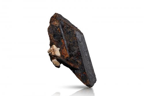 Niobophyllite<br />Mount Malosa, Zomba District, Malawi<br />3 x 3 x 6 cm<br /> (Author: MIM Museum)