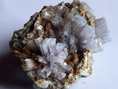Aragonite<br />Keuper outcrop, Los Molinillos, Minglanilla, Comarca Manchuela Conquense, Cuenca, Castilla-La Mancha, Spain<br />8 x 6,5 cm<br /> (Author: Volkmar Stingl)