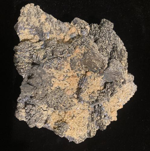 Pyrrhotite, Siderite, Galena<br />Complejo Trepča, Valle Trepča, Kosovska Mitrovica, Distrito Kosovska Mitrovica, Kosovo<br />135 mm X 130 mm X 60 mm<br /> (Author: Robert Seitz)