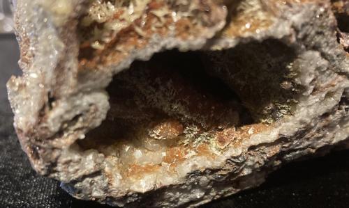 Mimetite<br />Tsumeb Mine, Tsumeb, Otjikoto Region, Namibia<br />147 mm X 125 mm X 78 mm<br /> (Author: Robert Seitz)