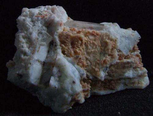 Perfectly terminated Phenakite on microcline, Labelled ...
 Pantahole mine, close to Mt.Gaba Ant Bwe Taung (Ant Pywe Taung), northeast of Mogok, Molo quarter, Momeik Township, Burma (Myanmar)
42 x 30 mm Phenakite 11m (Author: nurbo)