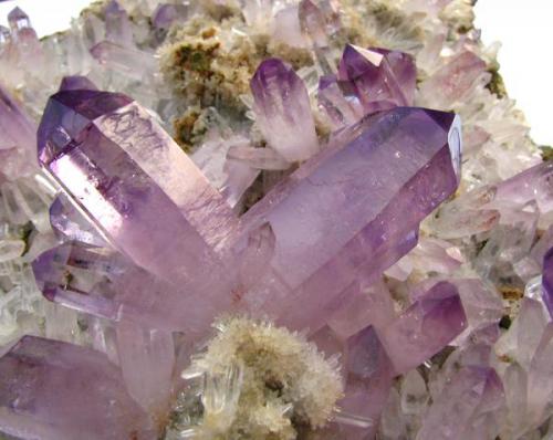 Detail view. Amethyst, Piedra Parada, Veracruz, Mexico. (Author: Montanpark)