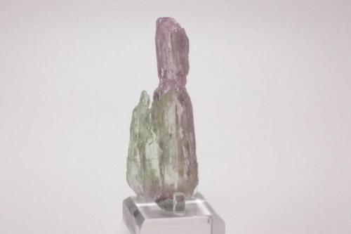 Kunzite Urucum Mine, Minas Gerais 10.7 cm

This complete, etched xtal has both kunzite and hiddenite areas within. (Author: Matt_Zukowski)