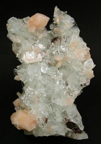 Apophyllite-(KF), stilbite, heulandite.
Pune, Jalgaon, Maharashtra, India
138 mm x 90 mm x 45 mm

Photos also published at "Reference Specimens: The Jan Buma Collections" http://www.fabreminerals.com/specimens/RSBUM-buma-notable-specimens.php#JA66F2 (Author: Carles Millan)