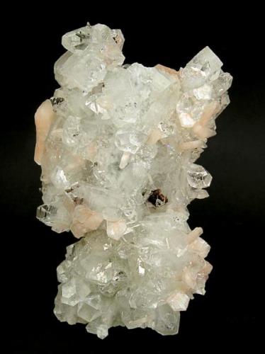 Apophyllite-(KF), stilbite, heulandite
Pune, Jalgaon, Maharashtra, India
138 mm x 90 mm x 45 mm (Author: Carles Millan)