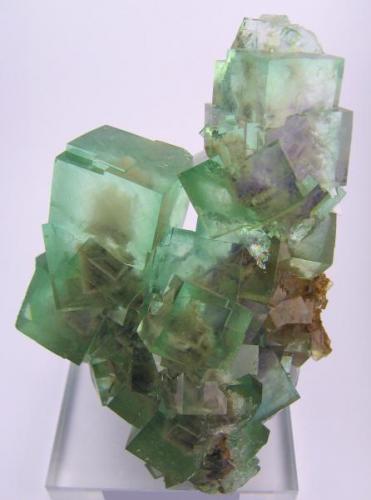 Fluorite
Xianghuapu Mine, Lingwu, Lanshan, Chenzhou, Hunan, China
113 mm x 80 mm x 52 mm (Author: Carles Millan)