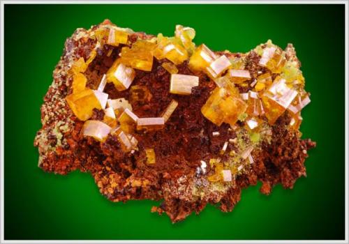 Wulfenite - Ojuela Mine - Durango - Mexiko - miniature - Size 4.5 cm x 3.0 cm x 2.0 cm (Author: jaysminerals)