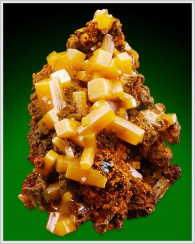 Wulfenite - Ojuela Mine - Durango - Mexiko - miniature - Size: 3.8 cm x 3.2 cm x 2.0 cm (Author: jaysminerals)