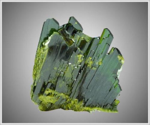 Epidote  - Söllnkar - Austria - small miniature - found on my own (Author: jaysminerals)