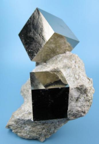 Pyrite
Ampliación a mina Victoria, Navajún, La Rioja, Spain
 95 mm x 78 mm (Author: Carles Millan)