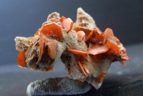 Wulfenite, Mibladen Morocco 30 x 20 x 20 mm (Author: nurbo)