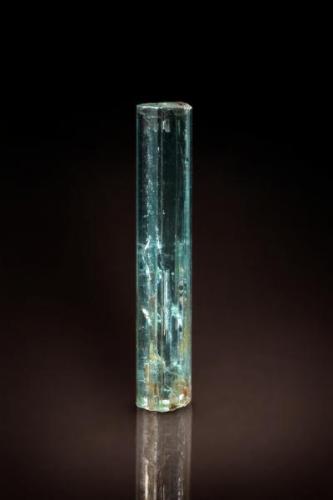 Beryl (aquamarine), Mourne Mts, County Down, Ireland, ~3 cm (Author: Jim)