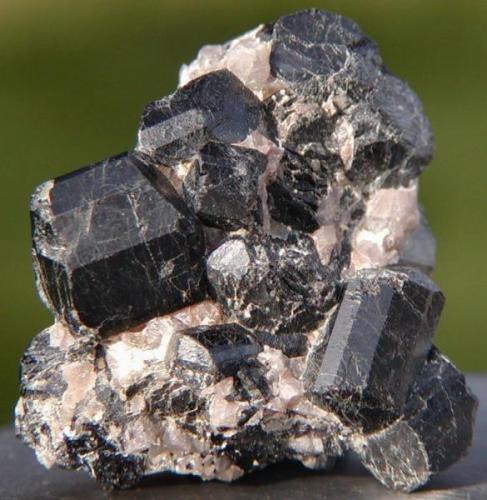 Schorl & Quartz.
Klein Spitzkoppe, Namibia
4.2cm x 4cm x 2.5cm (Author: Debbie Woolf)