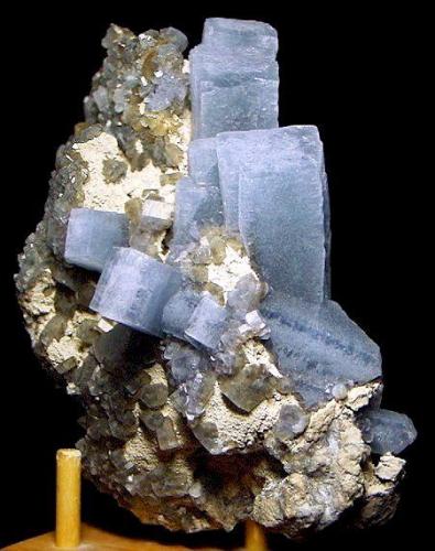 Celestine and Calcite on Limestone

Newport Quarry (?)
Newport
Monroe County, Michigan
United States of America

16.5 x 11.0 cm overall (Author: GneissWare)