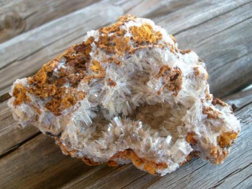 Hemimorphite, 8 cm across, Mina Ojuela, Mapimi, Durango, mexico (Author: Darren)