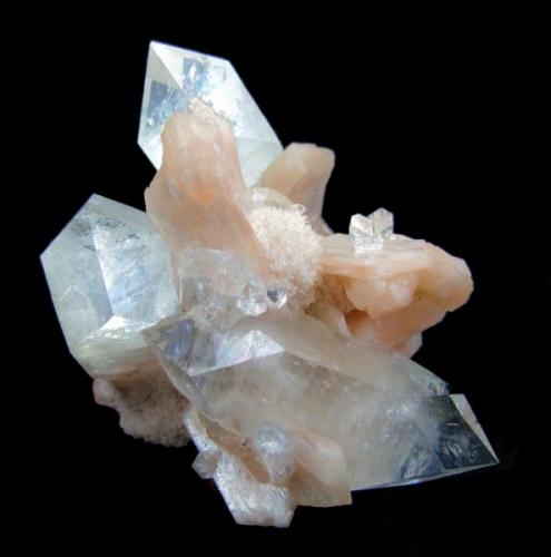 Apophyllite, stilbite
Jalgaon, Maharashtra, India
76 mm x 63 mm x 63 mm (Author: Carles Millan)