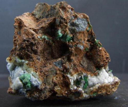 Annabergite on matrix KM3 mine Laurion Greece.45 x 38 x 34 mm (Author: nurbo)