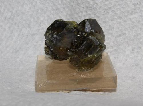 Sphalerite from Septemvri Mine, Bulgaria. 2x2x2 cm. (Author: Jessica Simonoff)