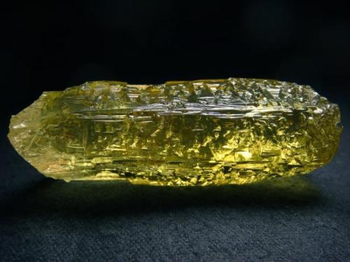 Golden Beryl (Heliodor) from Ukraine locality - Volodarsk-Volinskiy

Spc.Num.  B-011

Size 80  x 30  x 30 mm (Author: olelukoe)