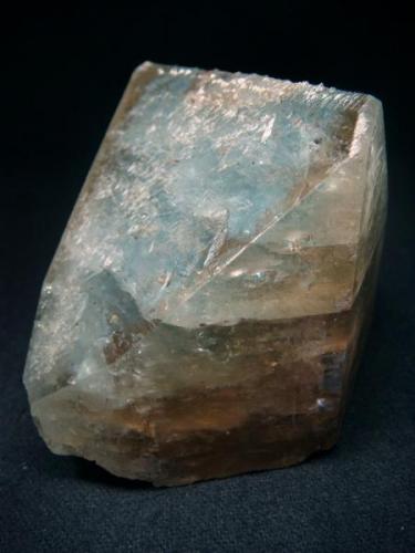 XL polychromic Topaz single crystal with good  termination and very rare size for this locality , Kazakhstan, Ortau pegmatite field

Size 90 x 66 x 58 mm (Author: olelukoe)