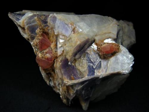 Pezzottaite on lepidolite, Sakavalana mine, Madagascar

Size 80 x 67 x 55 mm (Author: olelukoe)