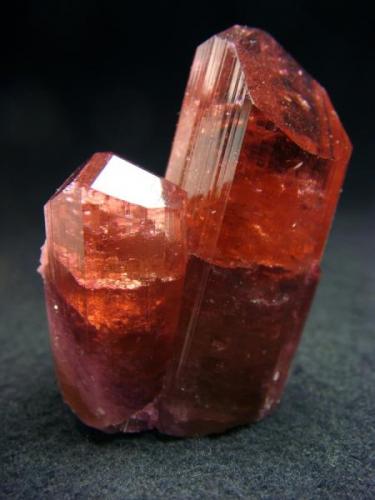 Perfect quality and coloure tourmaline crystals cluster, from Malkhan Pegmatite field, Sosedka vien.

Size 45 x 33 x 20 mm (Author: olelukoe)
