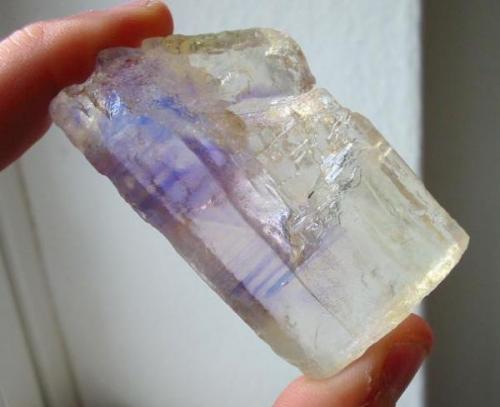 Pale violet halite crystals from the Wintershall potash mine, Heringen, Hesse. (Author: Andreas Gerstenberg)