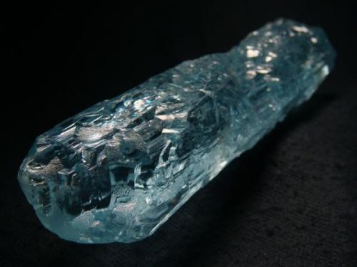 Aquamarine crystal was collected at 70h years from old Ukraine locality - Volyn

Size 105  x 25  x 21 mm (Author: olelukoe)