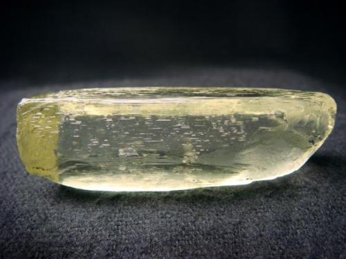 Light colour Golden Beryl (Heliodor) etched crystal from old Ukraine locality - Volodarsk-Volinskiy

Size 48 x 16 x 13 mm (Author: olelukoe)