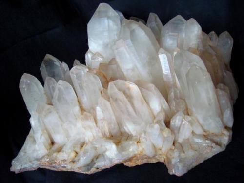 XL quartz crystals cluster from old locality - Perekatnoe, Saha Republic, Eastern-Siberian Region, Russia

Size 380 x 350 x 190 mm (Author: olelukoe)