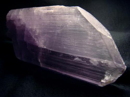 XL Kunzite crystal, from Konar,  Province, Afghanistan  

Size 185 x 70 x 15mm (Author: olelukoe)