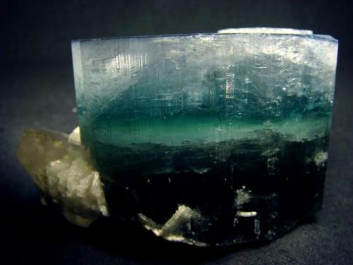 Tourmaline from Afghanistan, Paprok locality

Size 80 x 68 x 50 mm (Author: olelukoe)