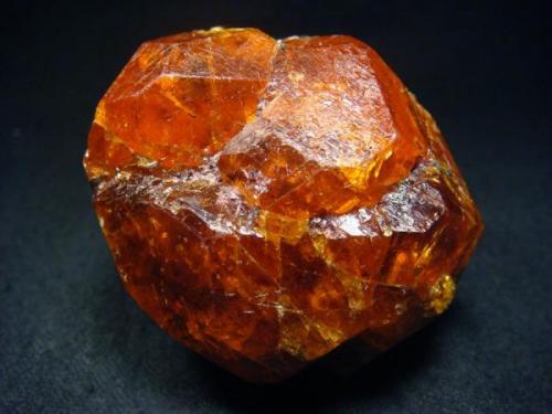 Spessartine crystal, from Nani, Loliondo, Arusha Region, Tanzania

Size 60 x 60 x 53 mm (Author: olelukoe)