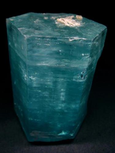 XL, deep blue colored, aquamarine crystal, from Taplejung District, Mechi Zone, Nepal

Size 92 x 55 x 56 mm (Author: olelukoe)